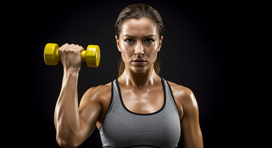 側平舉:雕琢完美肩線的有效動作